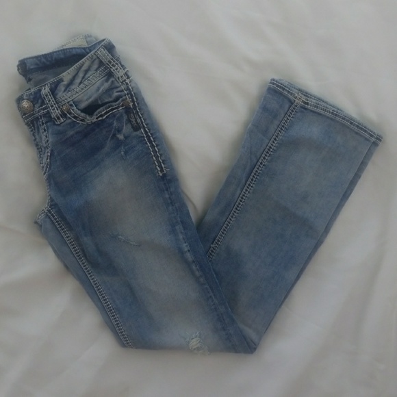 aiko silver jeans clearance